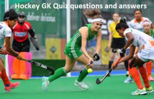 Hockey General Knowledge Quiz questions and answers