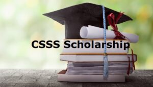 CSSS Scholarship 2024