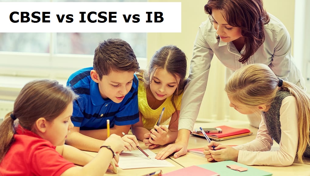 CBSE vs ICSE vs IB