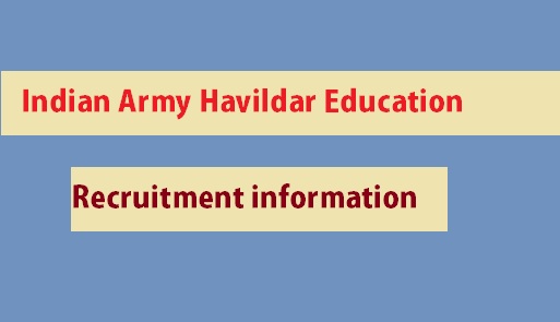 Education Havildar