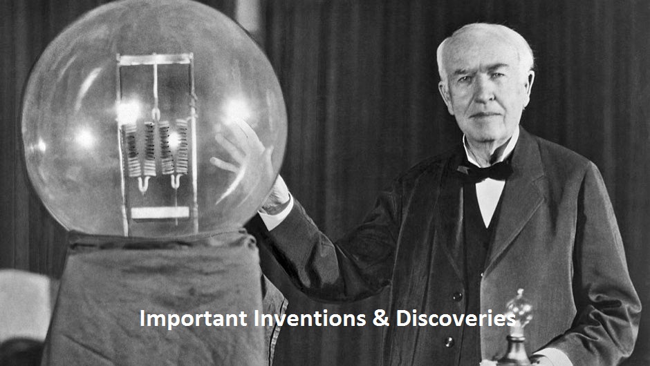 Important Inventions & Discoveries