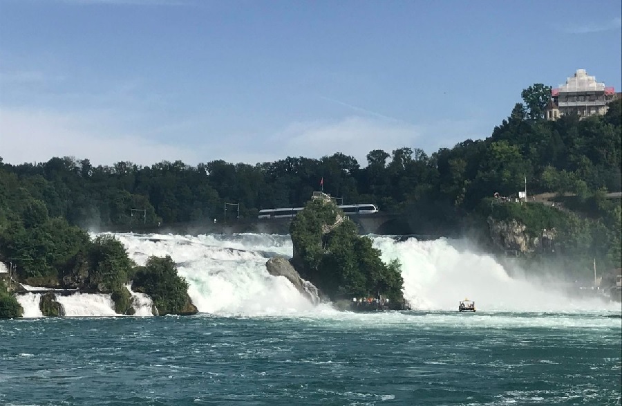 Rhine Falls in Switzerland
