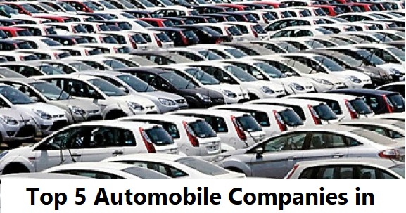Top 5 Automobile Companies in India