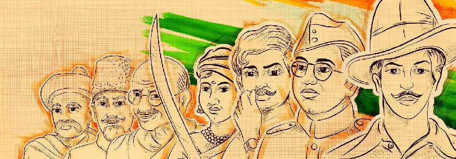 Famous freedom fighters of India