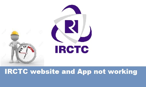 irctc-website or app not working