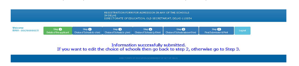 delhi ews schools submitted