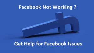 Facebook not working