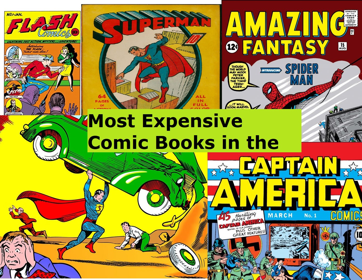 Most Expensive Comic Books in the World