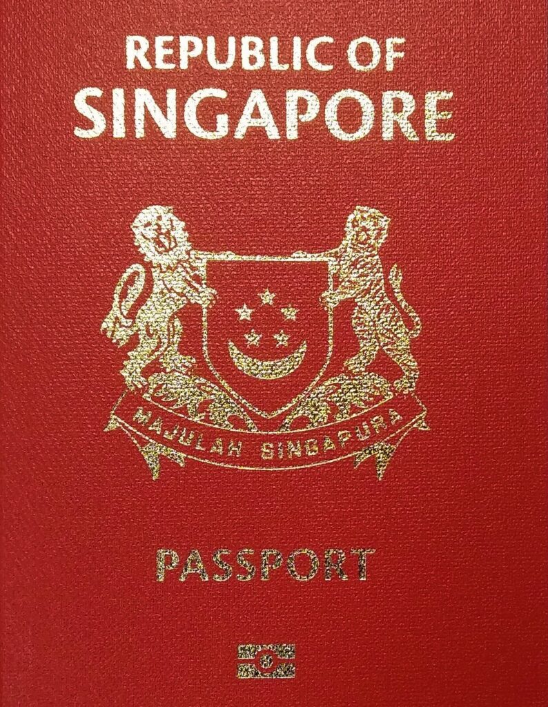 Singaporean passport