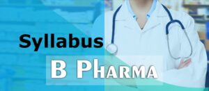 b pharma syllabus