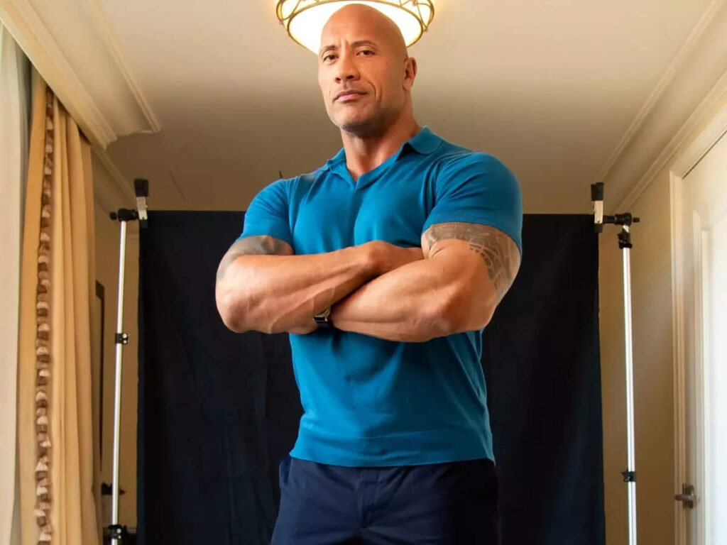 Dwayne Johnson - 3rd richest actors of the world