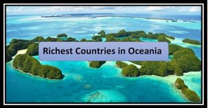 Richest Countries in Oceania