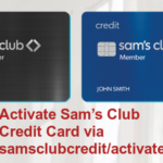 Sam's Club Credit Card Activation