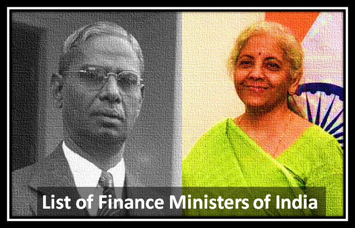 list of Finance Ministers of India