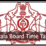 Kerala Board Time Table