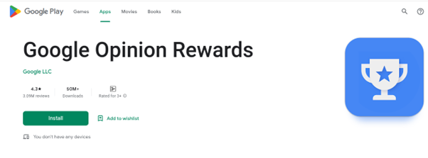 googel opinion rewards