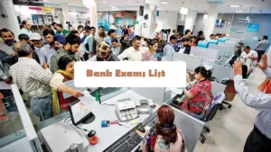 Bank Exams List