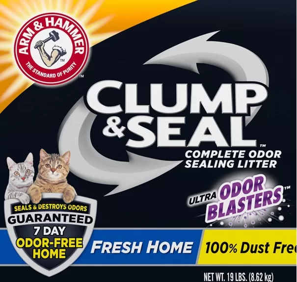 Arm & Hammer Litter Clump & Seal Fresh Home Litter