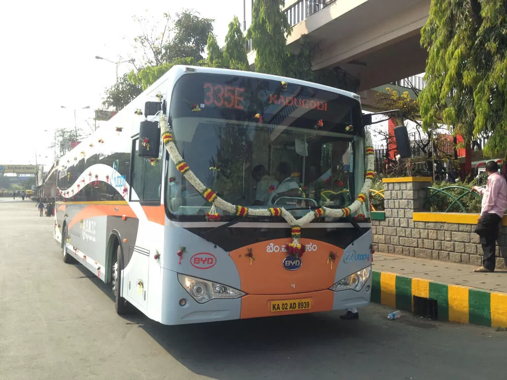 BYD India electric bus