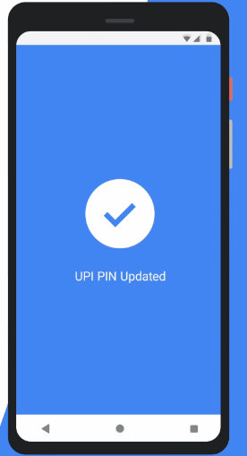 Google Pay UPI Pin Updated